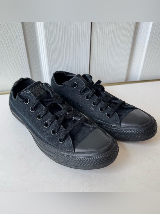 Converse All Stars Shoes - Converse Chuck Taylor All Star Low Top 7 Womens 5 Mens Black Sneakers